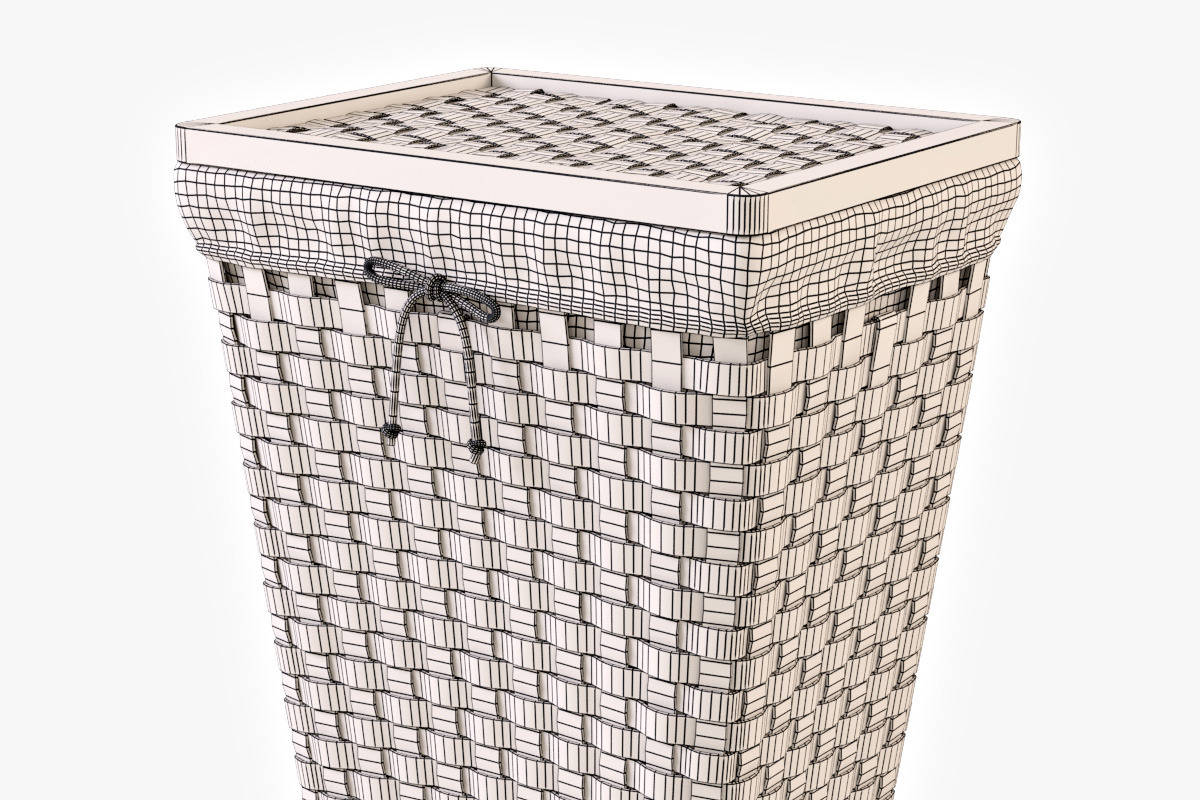 Laundry Basket, an Object 3D Model by Markelos (Photo 5 of 8)