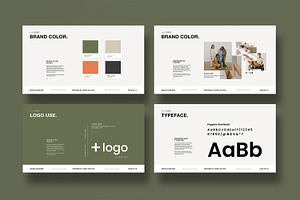 CANVA - Brand Guideline Templates