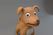 Cartoon Dog, an Animal 3D Model by XYZ Space (Thumbnail 3 of 7)