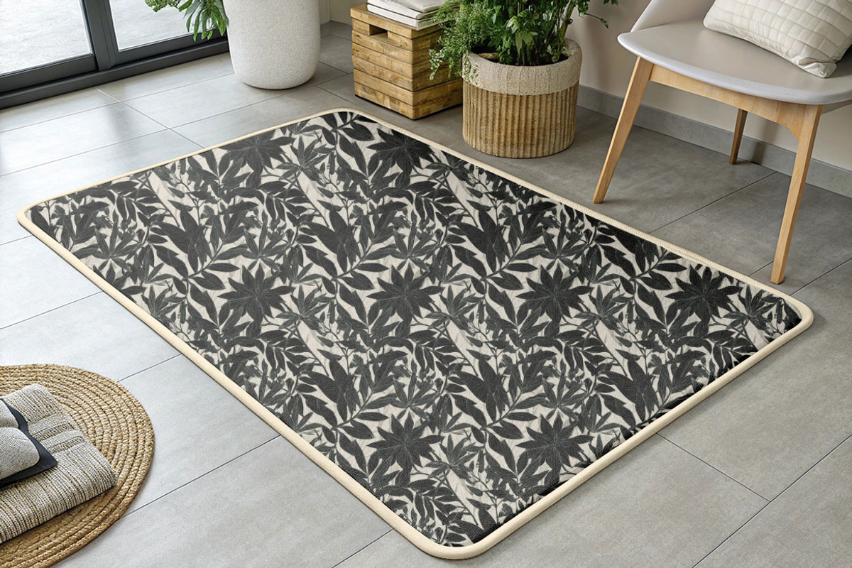 Charcoal Jungle Foliage Patterns, a Pattern Graphic by one-touch (Photo 6 of 9)