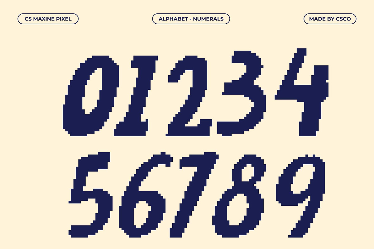 CS Maxine Pixel, a Handwritten Font by Craft Supply Co. (Photo 4 of 8)