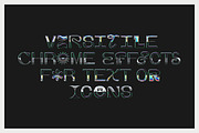 Chrome 3 in 1 Effects Collection, a Texture Graphic by mockstar (Thumbnail 3 of 7)
