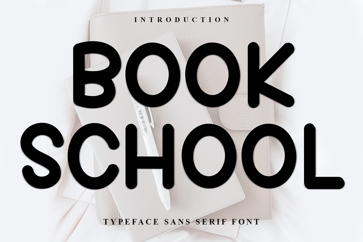 Book School, a Serif Font by InermediaSTUDIO (Photo 1 of 8)