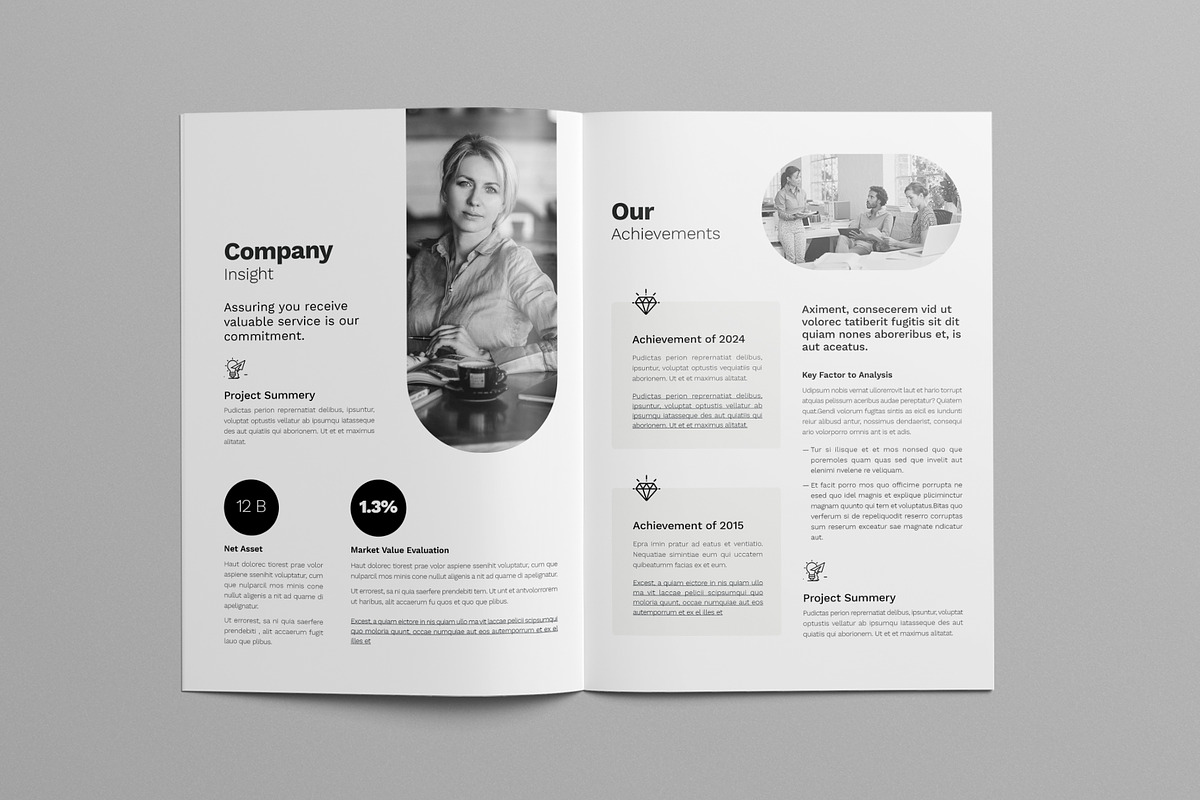 Annual Report Template | Canva preview 3