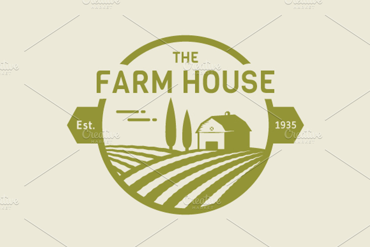 Farm logo templates, a Branding & Logo Template by JuliaMalinovskaya (Photo 3 of 3)