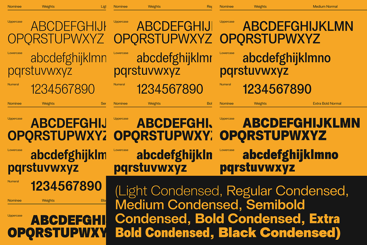 Uncmmn Nominee Sans Serif 21 Style, a Font by Kotivoro (Photo 11 of 30)