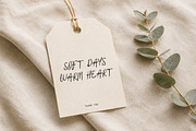 Crooked Morning Cozy Handwritten, a Handwritten Font by Littlehand (Thumbnail 8 of 9)
