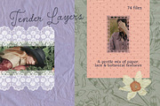 Tender Layers - Paper Ephemera, an Object Graphic by DigARTbyHavroshka (Thumbnail 1 of 16)