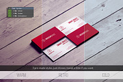 Elegant Business Cards Mock-up, a Product Mockup by MockupSpace (Thumbnail 9 of 12)