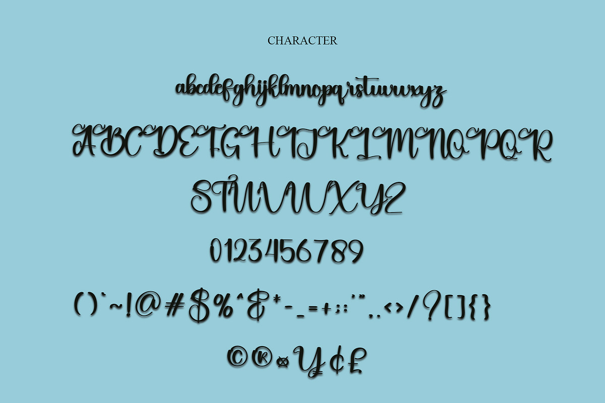 Blessing, a Handwritten Font by FreshTypeINK (Photo 5 of 6)