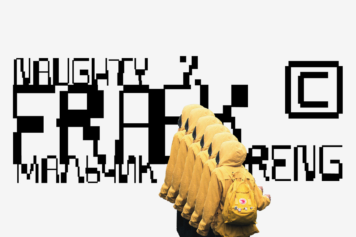 SK Fillout — Display Pixel Font, a Font by Shriftovik Type Foundry (Photo 10 of 11)