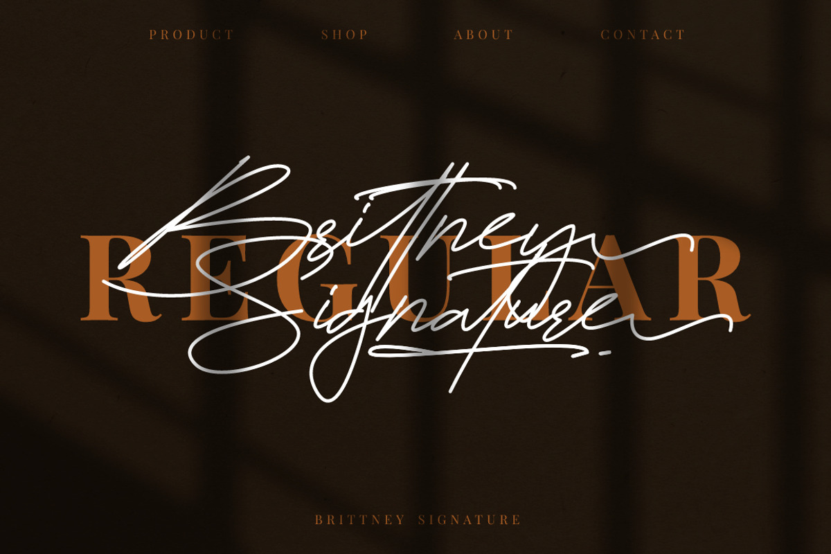 Brittney Signature Business Font, a Script Font by KennedyStudio (Photo 2 of 11)