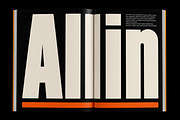 Corbusier Sans Serif Typeface, a Sans Serif Font by God Control (Thumbnail 11 of 12)