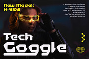 CS Revson – Futuristic Font, a Sans Serif Font by Craft Supply Co. (Thumbnail 2 of 7)