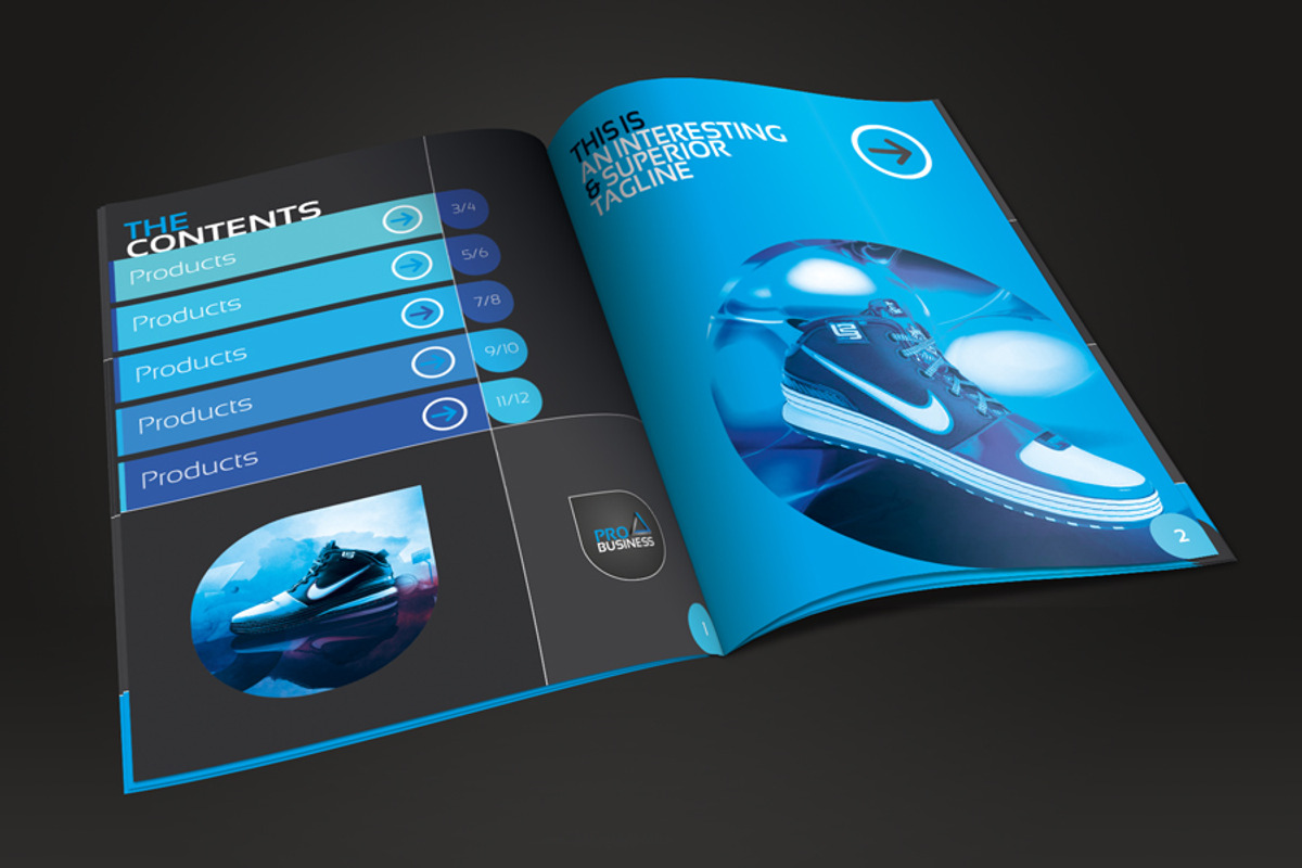 RW Pro Business Catalog - Brochure, a Brochure Template by Reclameworks (Photo 2 of 5)