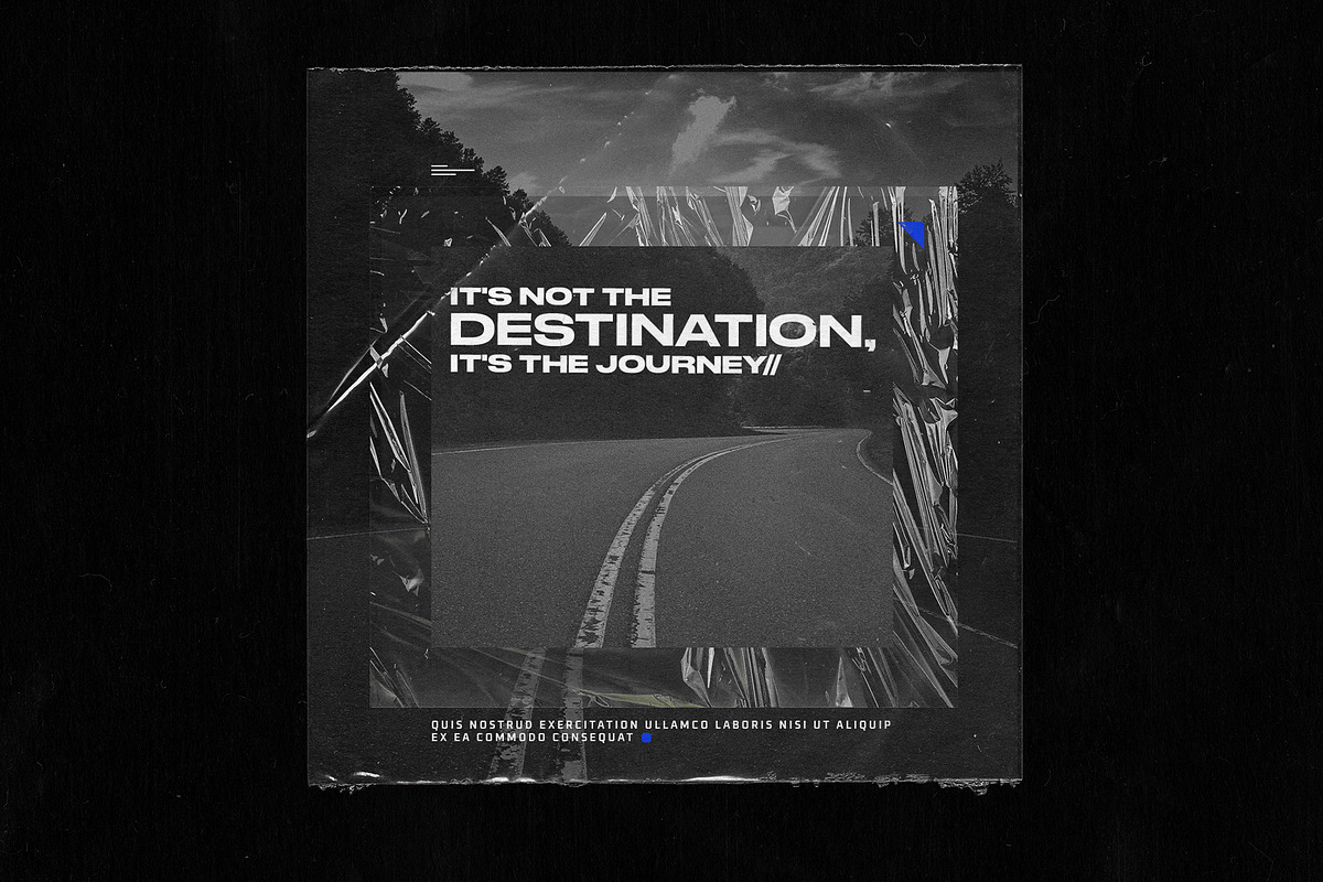 Brutalism Instagram Posts and Storie, a Social Media Template by Pixflow (Photo 5 of 6)