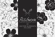 Petal Noir - Wedding Suite, an Invitation Template by AM Studio (Thumbnail 9 of 9)