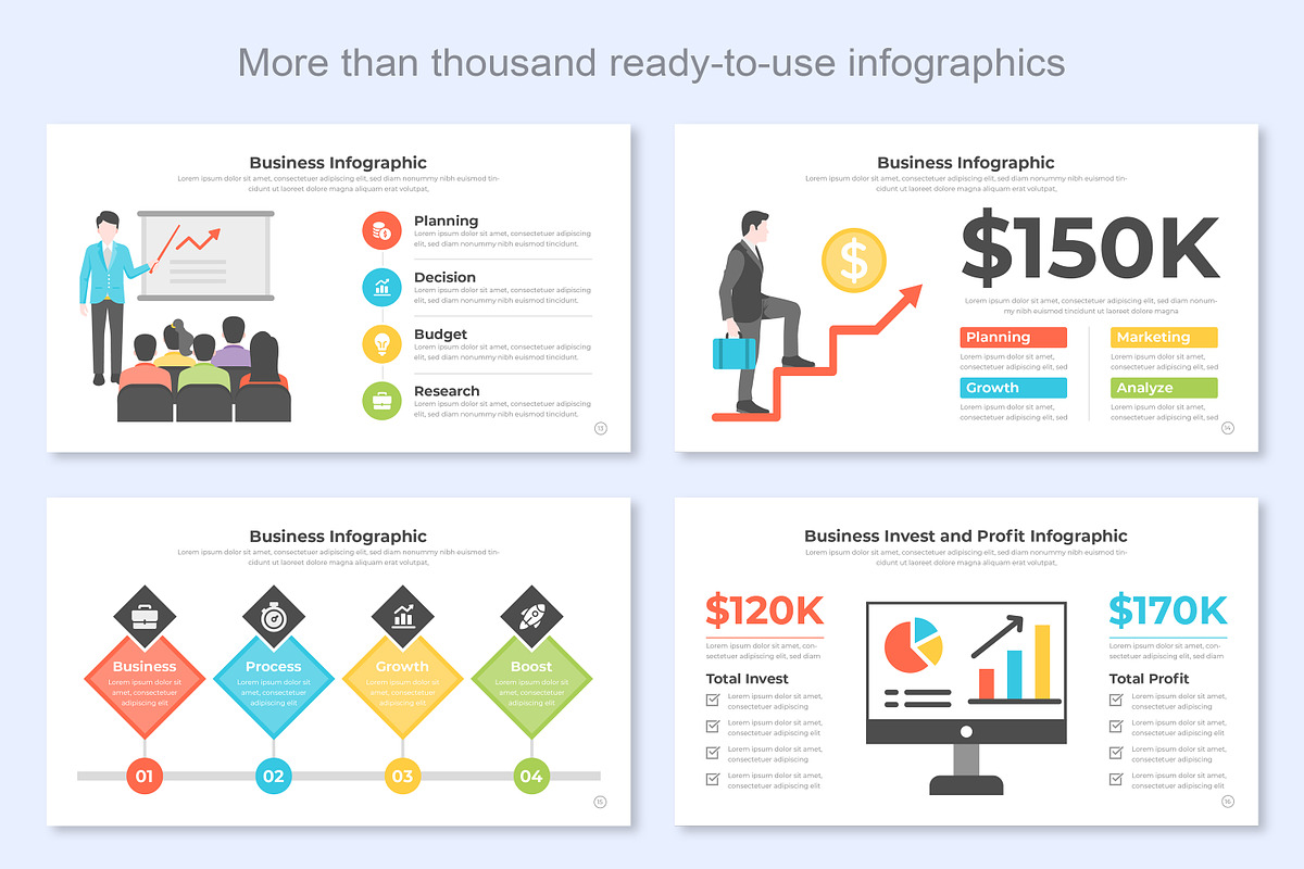 Business Infographic Template, a Presentation Template by Mighty-Slide (Photo 7 of 7)