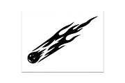 Fire Meteor Comet Silhouette Bundle, an Illustration by Designs_River (Thumbnail 51 of 51)