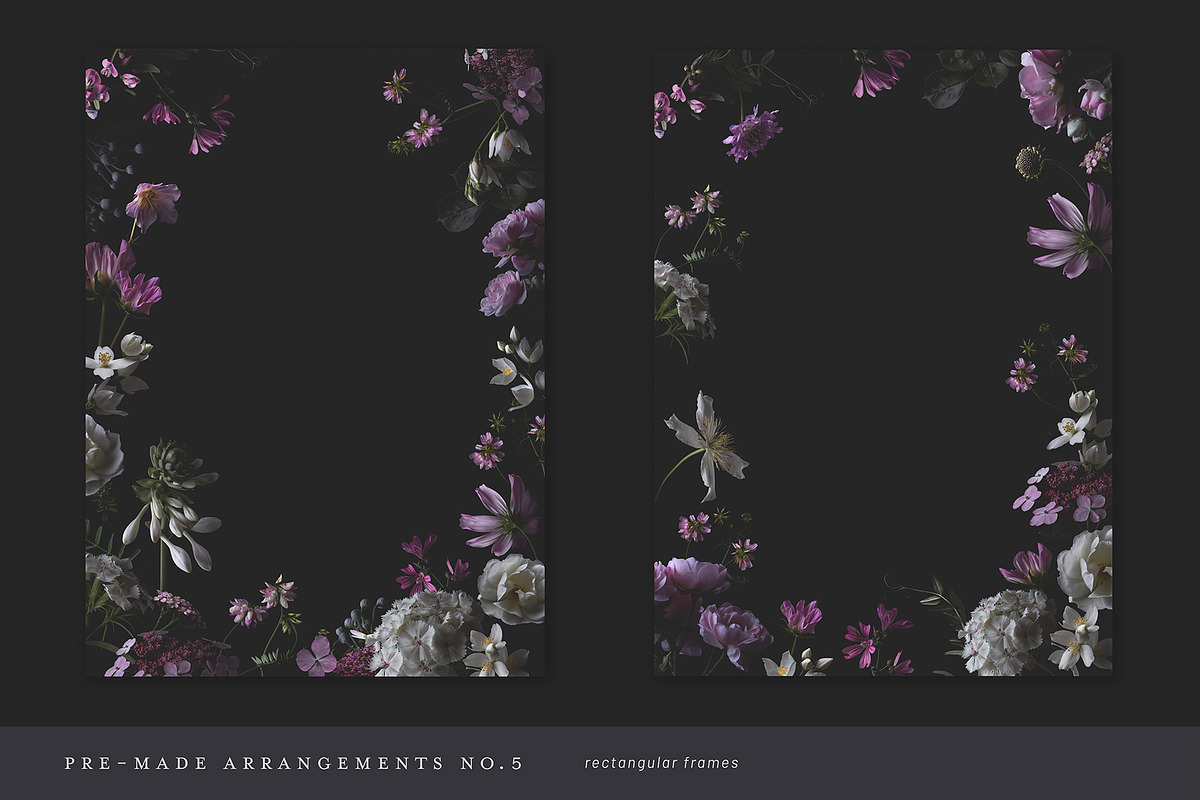 Nocturne - a dark floral collection, a Graphic by Anja Kaiser (Photo 12 of 13)