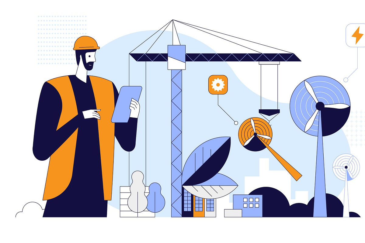 Energy technology, a Technology Illustration by IcoMaker (Photo 6 of 7)