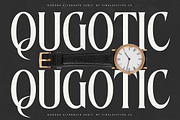 Qugotic Modern Alternate Serif, a Serif Font by timelesstype.co (Thumbnail 13 of 20)