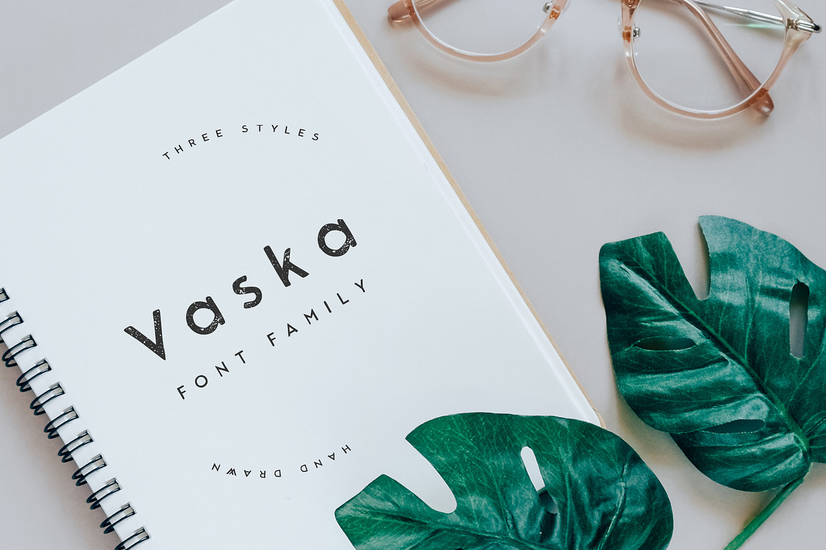 Vaska - Hand drawn, bold, powerful