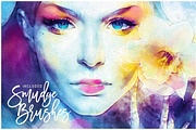 Lovely Watercolor Effect Actions PS, an Action Add-On by ShutterPro (Thumbnail 25 of 71)