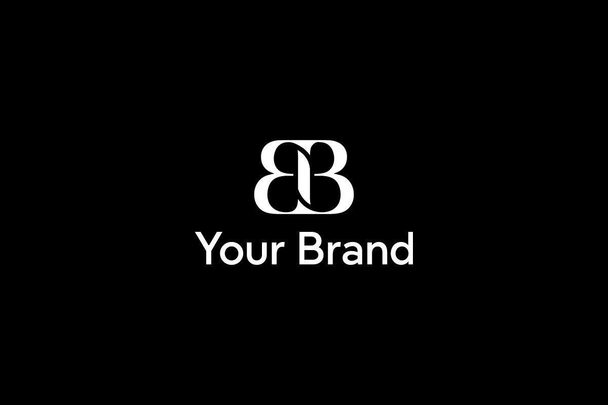 Minimal BB Monogram Logo Design preview 6
