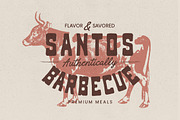 Caprint - Handcrafted Font Trio, a Slab Serif Font by Bale Type (Thumbnail 8 of 9)