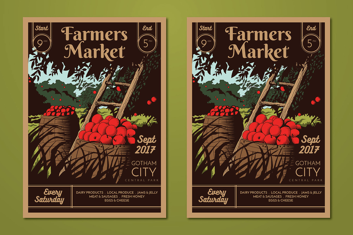 Farmers Market Flyer, a Flyer Template by ashenterprise (Photo 2 of 3)