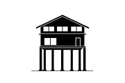 50 Flooded Home Silhouette Bundle, an Illustration by Designs_River (Thumbnail 28 of 51)