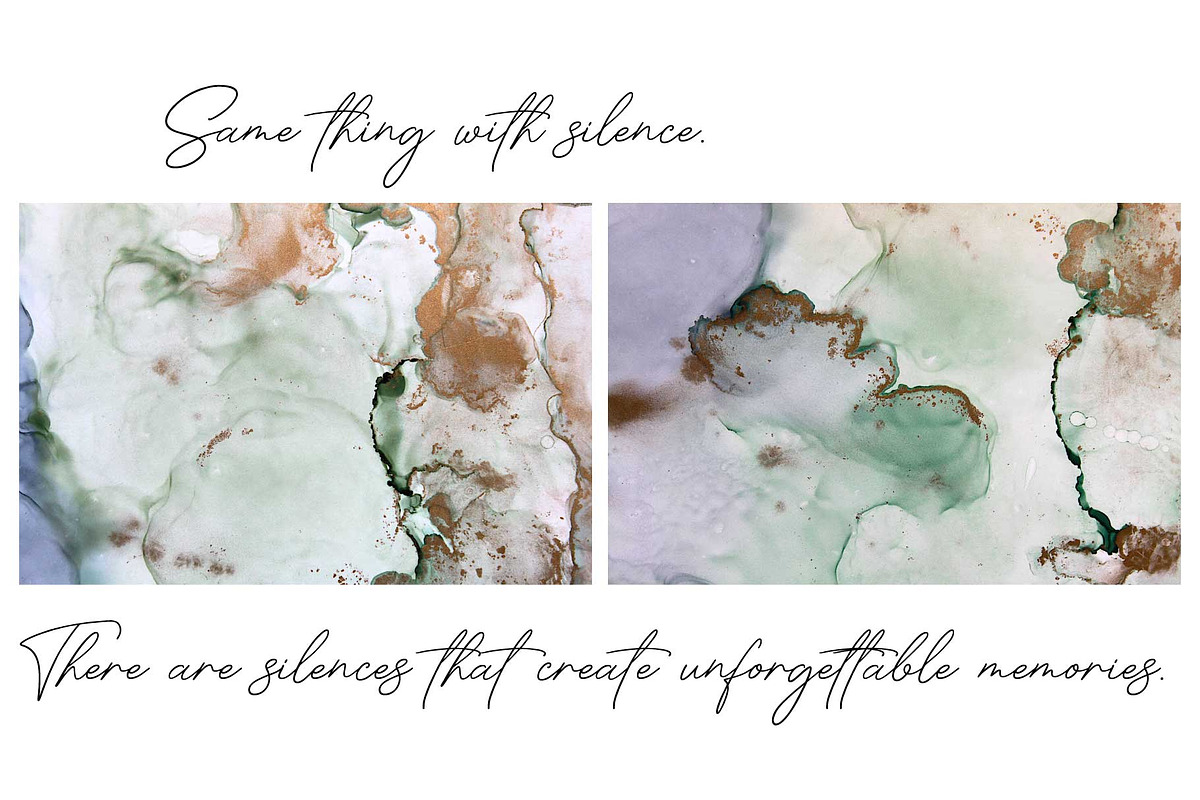 Golden green watercolor textures, a Background Graphic by Soul Art (Photo 4 of 11)