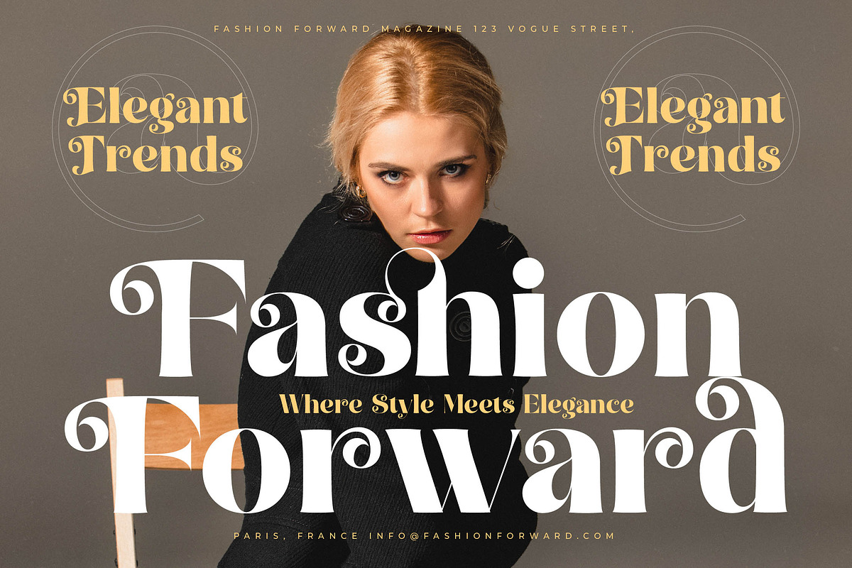Natural Royale Bold Serif Font, a Serif Font by timelesstype.co (Photo 6 of 20)