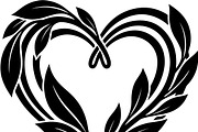 Decorative Heart Silhouette Bundle, an Illustration by Designs_River (Thumbnail 32 of 45)