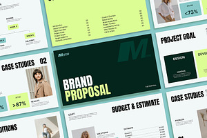 Mero | Brand Proposal Template, a Presentation Template by Templeste