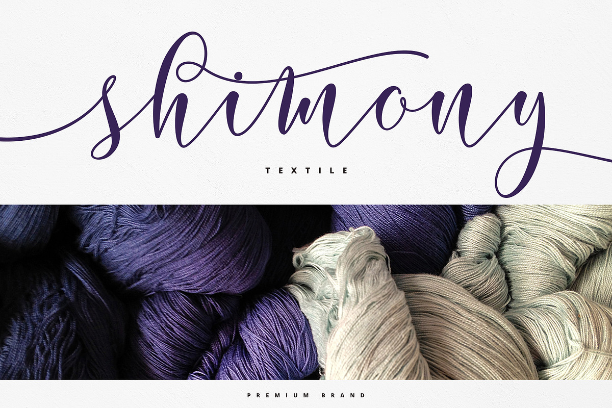 Update! Rosetica Smooth Script, a Script Font by FadeLine Studio (Photo 3 of 9)