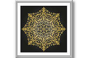 Oriental Abstract Vector Pattern, a Decorative Illustration by FineArtStudio (Thumbnail 3 of 3)
