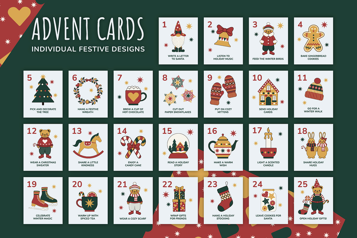 Warm & Cozy Christmas Winter Bundle, a Seasonal Illustration by Floralis (Photo 11 of 21)