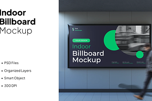 Billboard Mockup Outdoor Scene, an Advertising Mockup by graphicsauce
