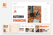 Modern Company Report Template, a Presentation Template by Eklip Studio (Thumbnail 1 of 6)