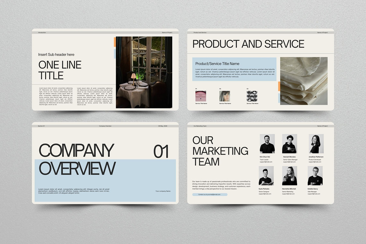 Marketing Research & Strategy Deck, a Presentation Template by Pani Temp. (Photo 8 of 13)