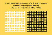Plaid pattern overlays. Plaid papers, a Pattern Graphic by AvaAva (Thumbnail 2 of 9)