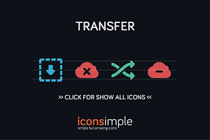 iconsimple: transfer
