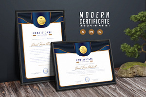 583. Modern Certificate Template