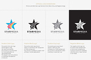 abstract star logo design, a Branding & Logo Template by vexper (Thumbnail 2 of 4)