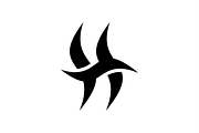 Letter H Monogram Logo, a Branding & Logo Template by Advateik ™ (Thumbnail 2 of 2)