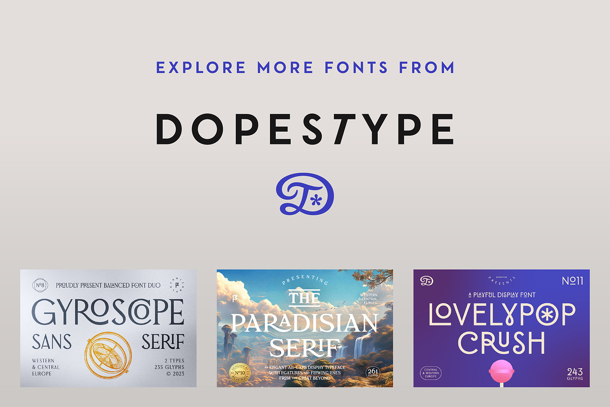 Florensans – Display Typeface, a Sans Serif Font by Dopestype (Photo 12 of 12)