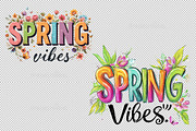 Spring Vibes Summer Flowers Sublimat, an Illustration by Sublimation Artist (Thumbnail 2 of 6)