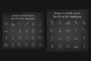 1100 Chalkboard vector icons pack, an Outline Icon by Visual Generation (Thumbnail 13 of 31)